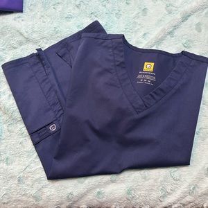 WonderWink Women's Wonderwork V-Neck Scrub Top